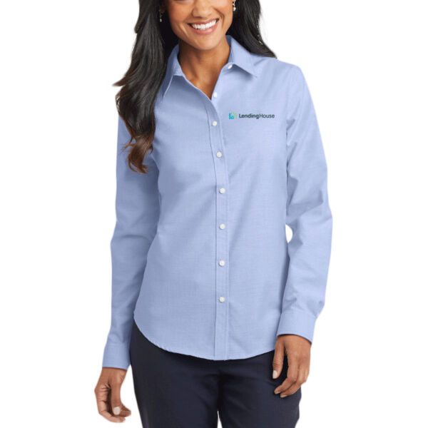   - Ladies SuperPro ™ Oxford Shirt Thumbnail
