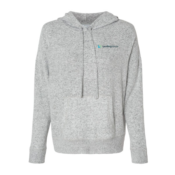   - Women's Cuddle Fleece Hooded Pullover Thumbnail